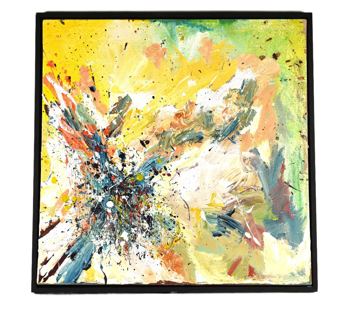 François-charles Bazelaire – Abstract Composition – Acrylic On Canvas, 2019