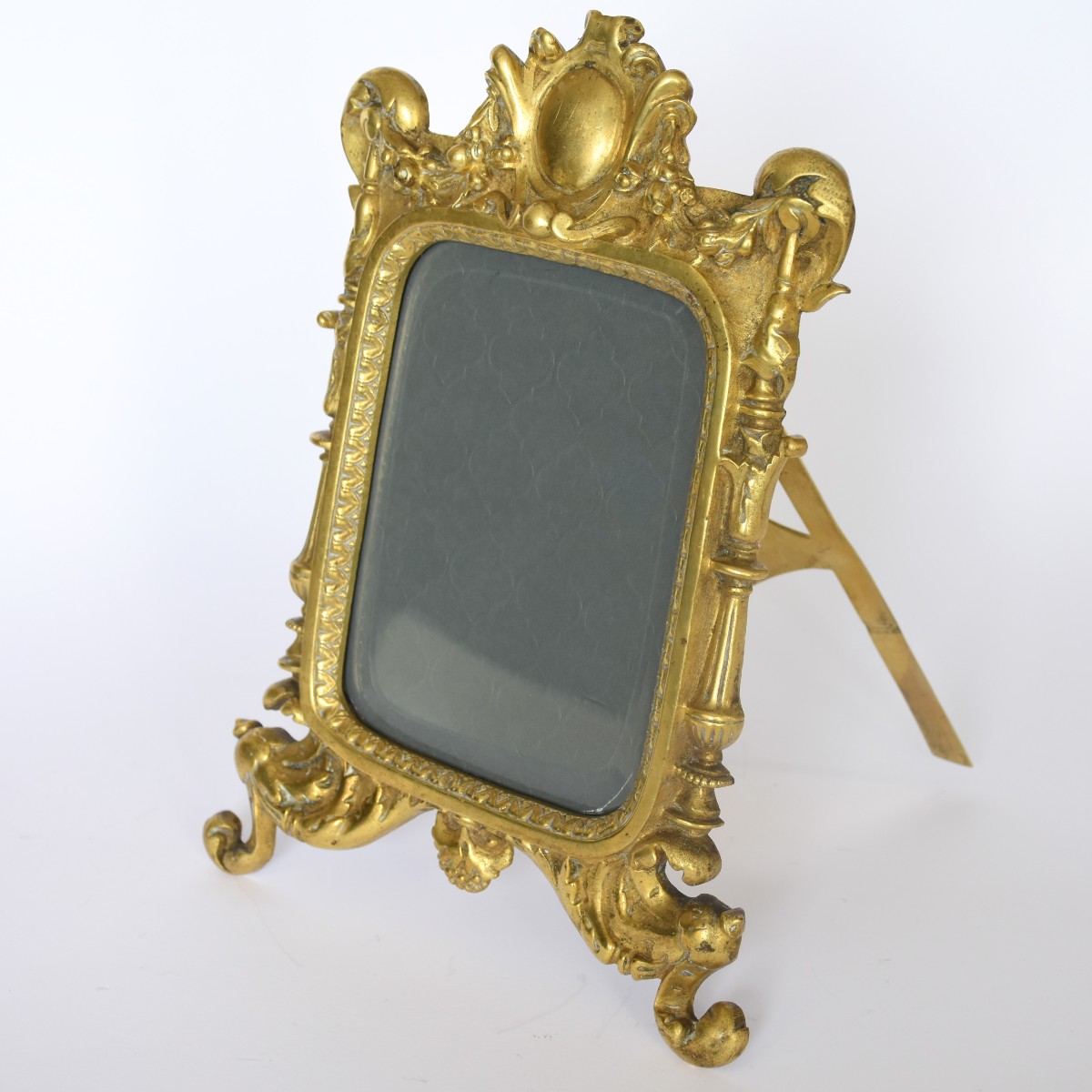 Napoleon III Style Gilt Bronze Picture Frame - 19th Century-photo-2