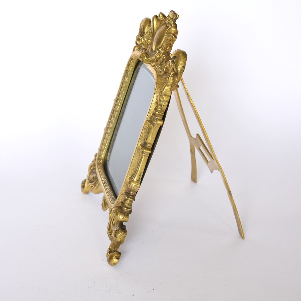 Napoleon III Style Gilt Bronze Picture Frame - 19th Century-photo-3