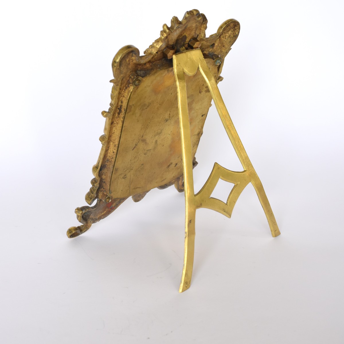 Napoleon III Style Gilt Bronze Picture Frame - 19th Century-photo-4