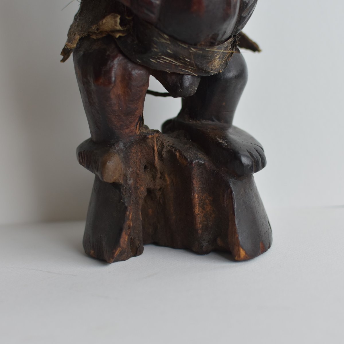 Ancient Songye Nkishi Fetish - Female Power Figure - Congo Drc-photo-3
