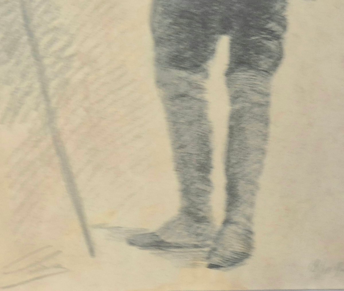Anarchist Drawing Dated 1893 – “long Live Anarchy, Down Property Owners!” 19th Century Charcoal-photo-1