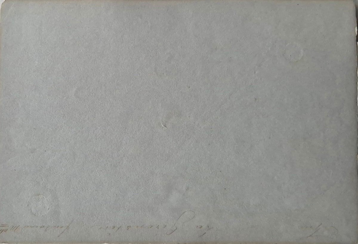 Alphonse Reigler – La Géronstère In Spa – Drawing Signed And Dated 1883-photo-1