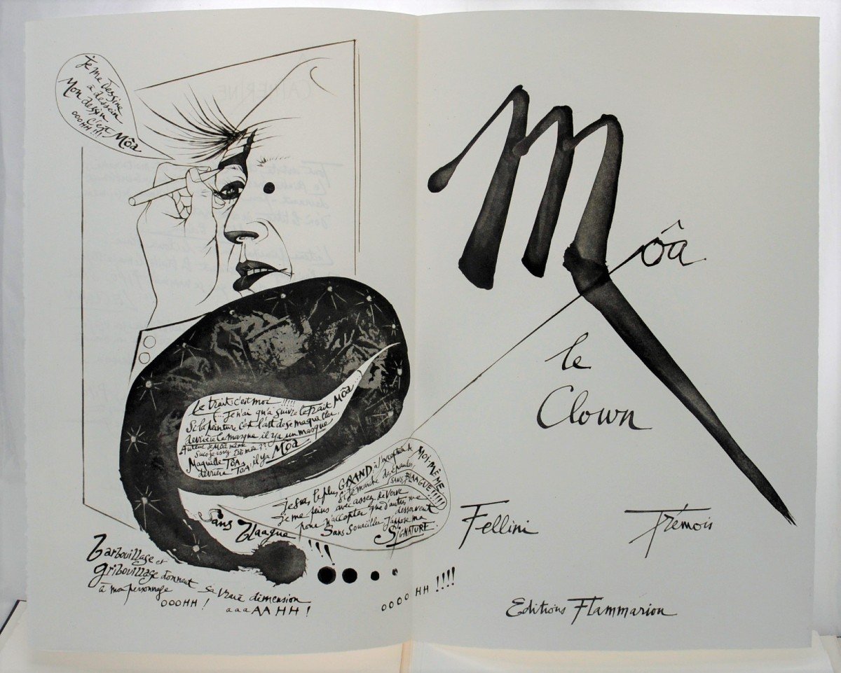 Tremois Pierre-yves  Et  Fellini  Federico - Môa Le Clown-photo-1