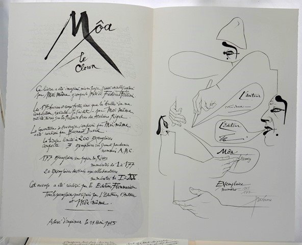 Tremois Pierre-yves  Et  Fellini  Federico - Môa Le Clown-photo-2
