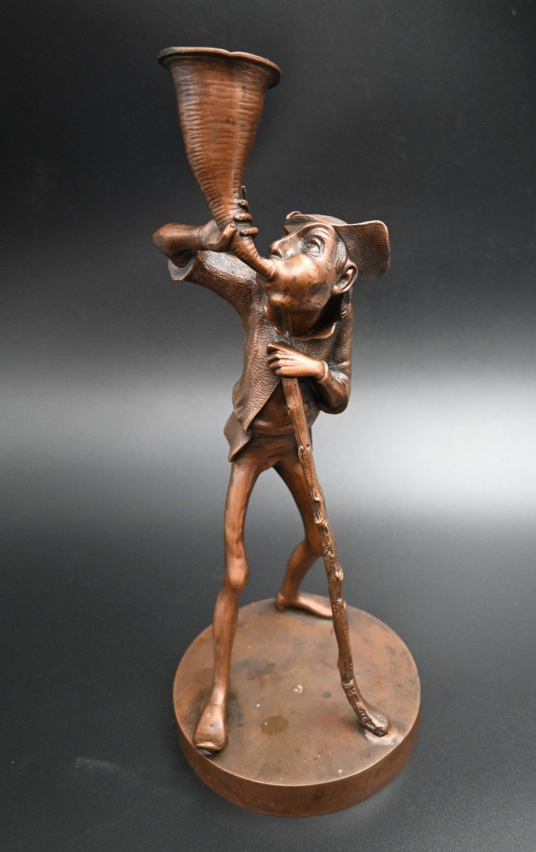 Vv L Luppens Proprieté  Statue  Bronze Rare Mythologique