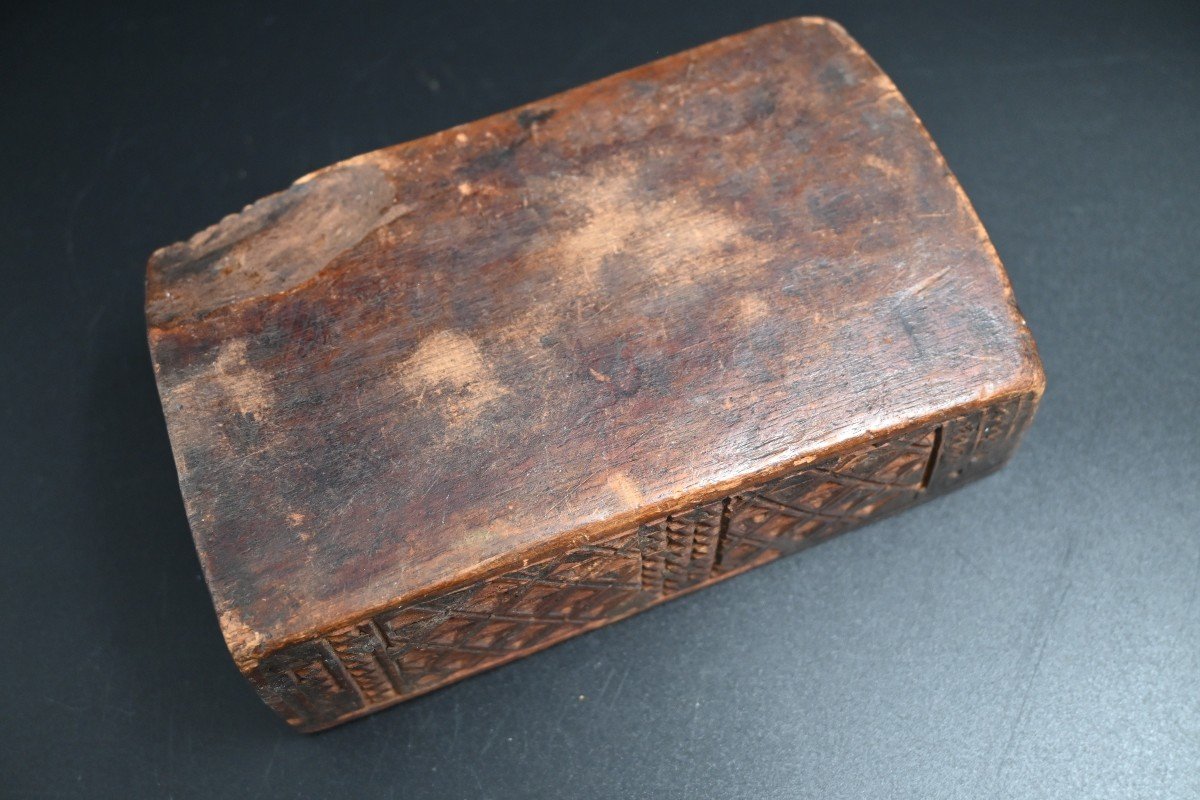  Ancient Makeup Box From The Kuba Tribe, Dr Congo-photo-3