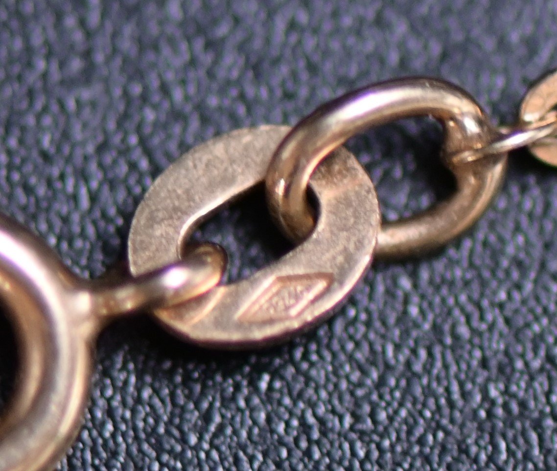 Necklace With 18k Gold Bracelet With Pearls-photo-2