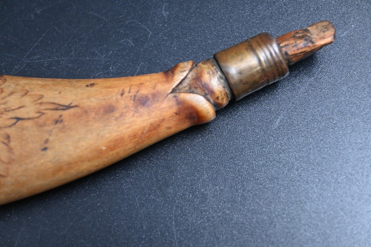 Horn Powder Pear, Germany Eighteenth Century-photo-3