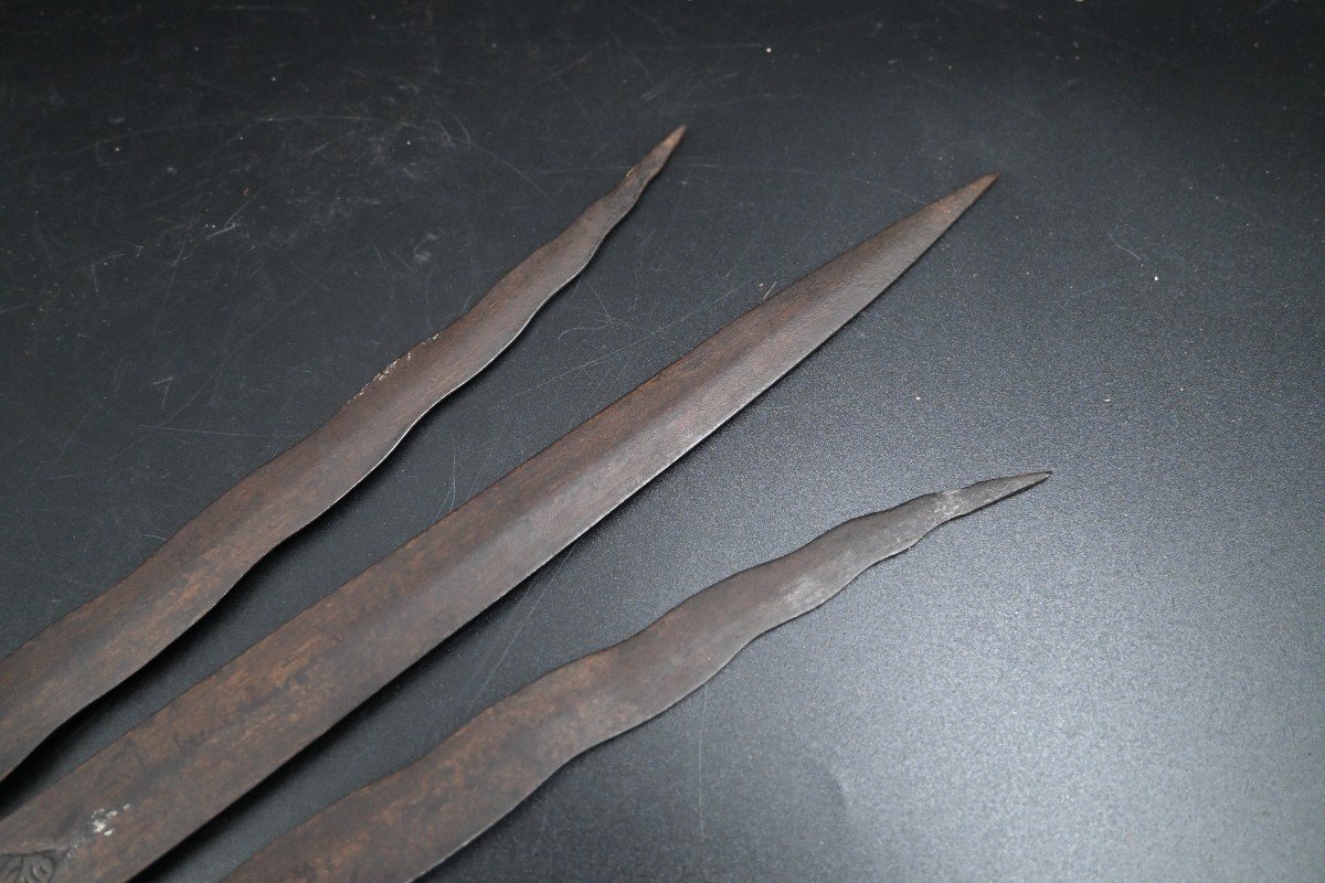 Lance Au Trident Indo-persan, Période Qajar-photo-4
