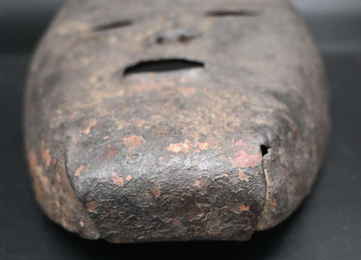 Copper Mask From The Dinga / Ding Tribe, Dr Congo-photo-1