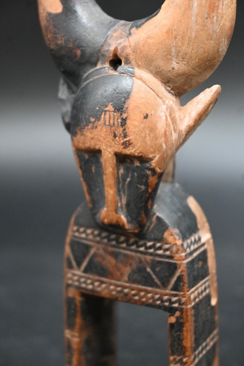 étrier De Poulie Baoulé / Baule  Côte d' Ivoire-photo-1
