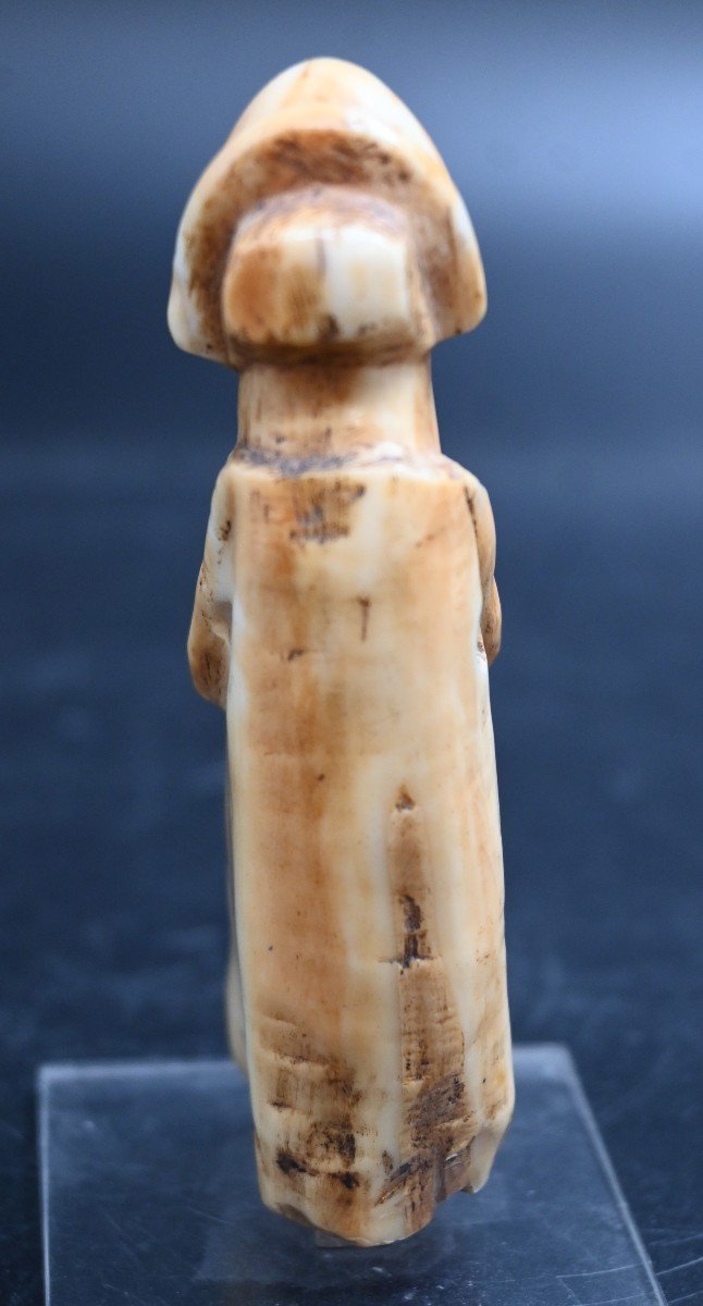 Pendentif Buste Anthropomorphe, Rd Congo, Luba, Fin 19ème-photo-1