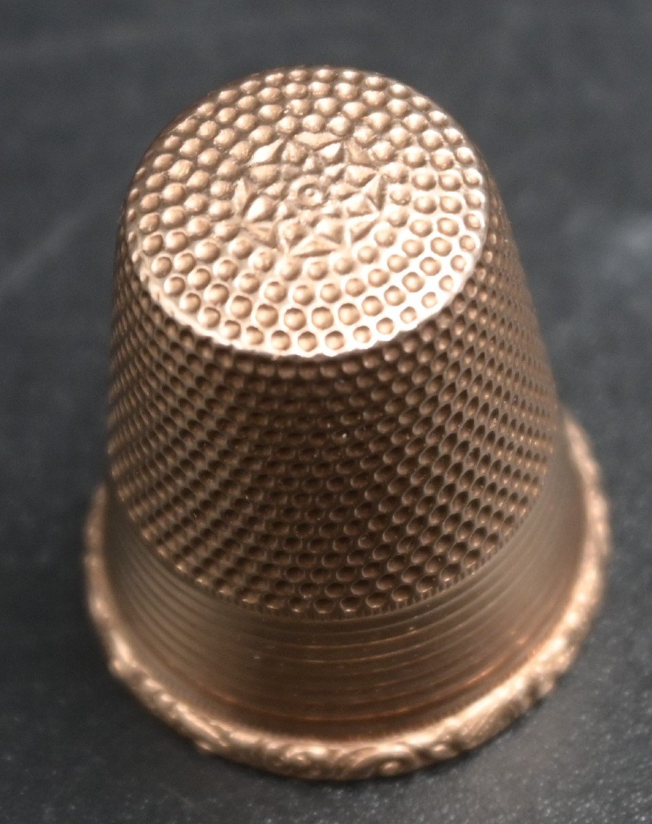 14k Gold Thimble-photo-2