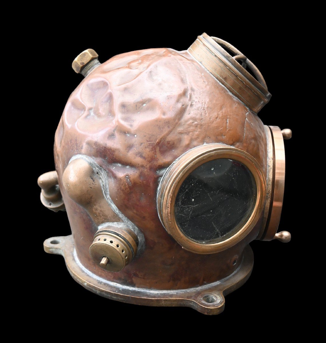 Rare Scuba Diver Helmet-photo-3
