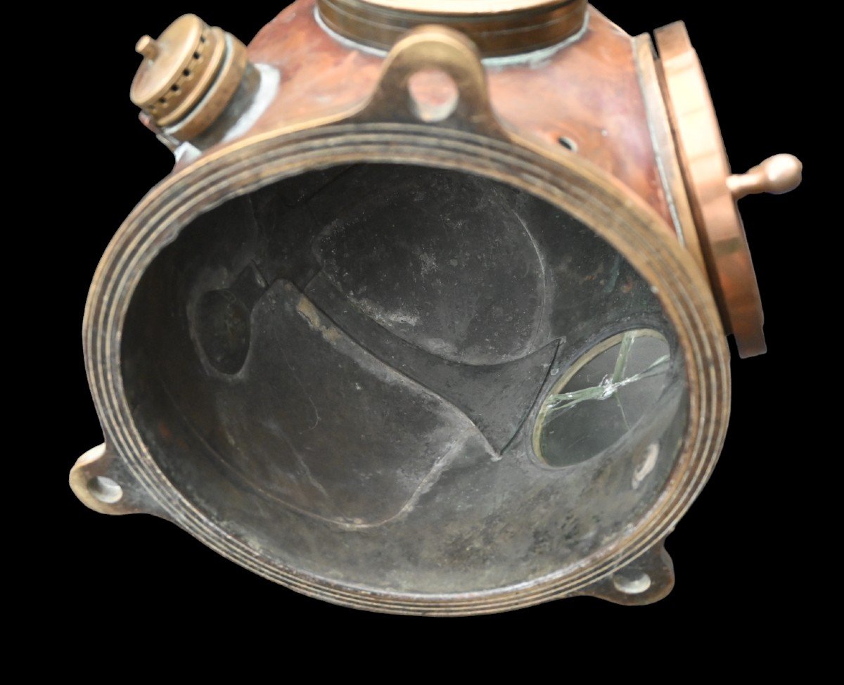 Rare Scuba Diver Helmet-photo-1