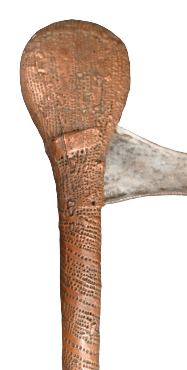 Rare Miniature Ax From The Songye/tetela Tribe, Dr Congo-photo-3