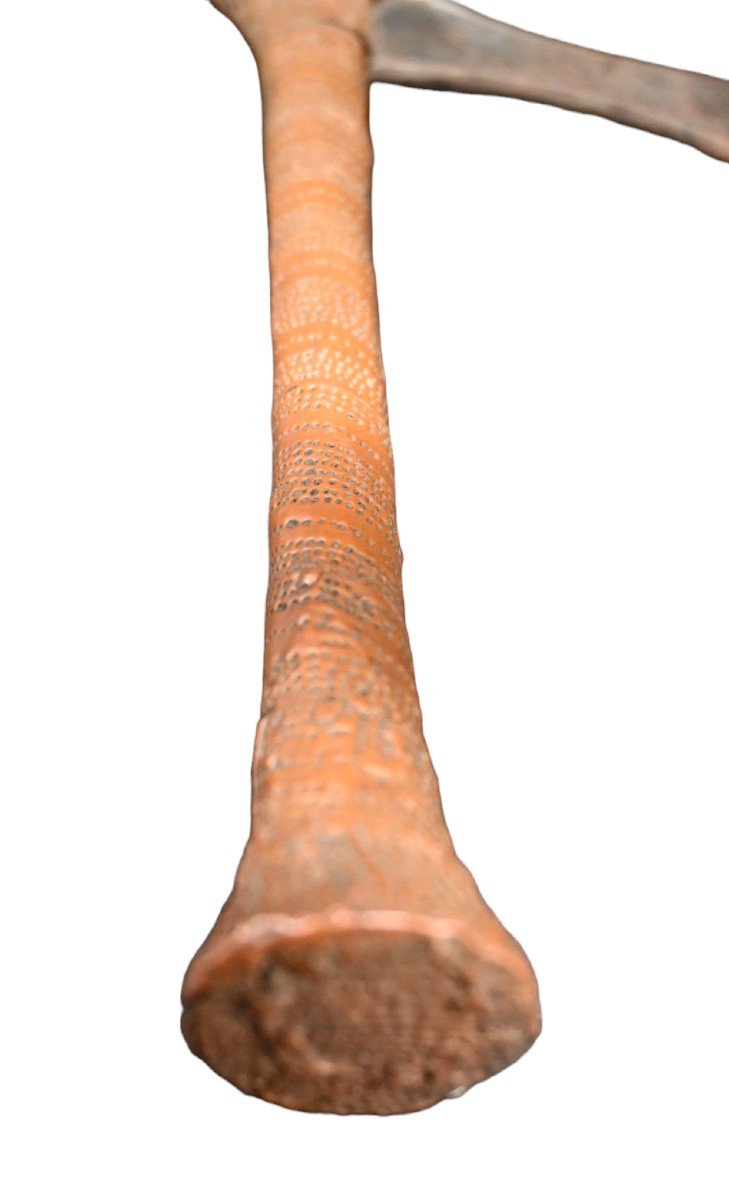 Rare Miniature Ax From The Songye/tetela Tribe, Dr Congo-photo-1