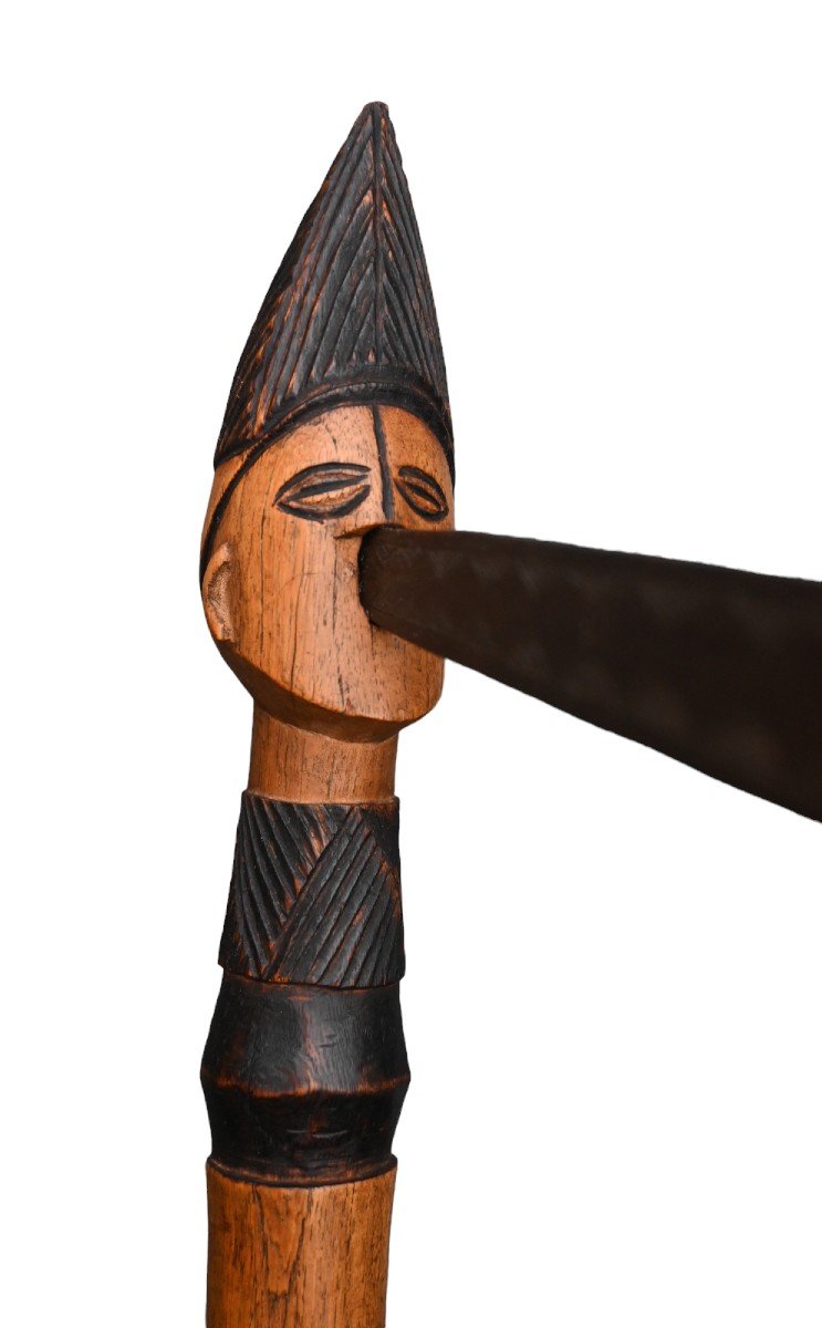Hache  De La Tribu Tshokwe / Chokwe / Lwena - Dr Congo - Début 20ème-photo-4