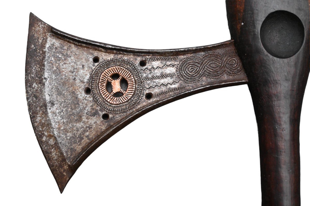 Rare Ax From The Songye/songe Tribe, Dr Congo-photo-2