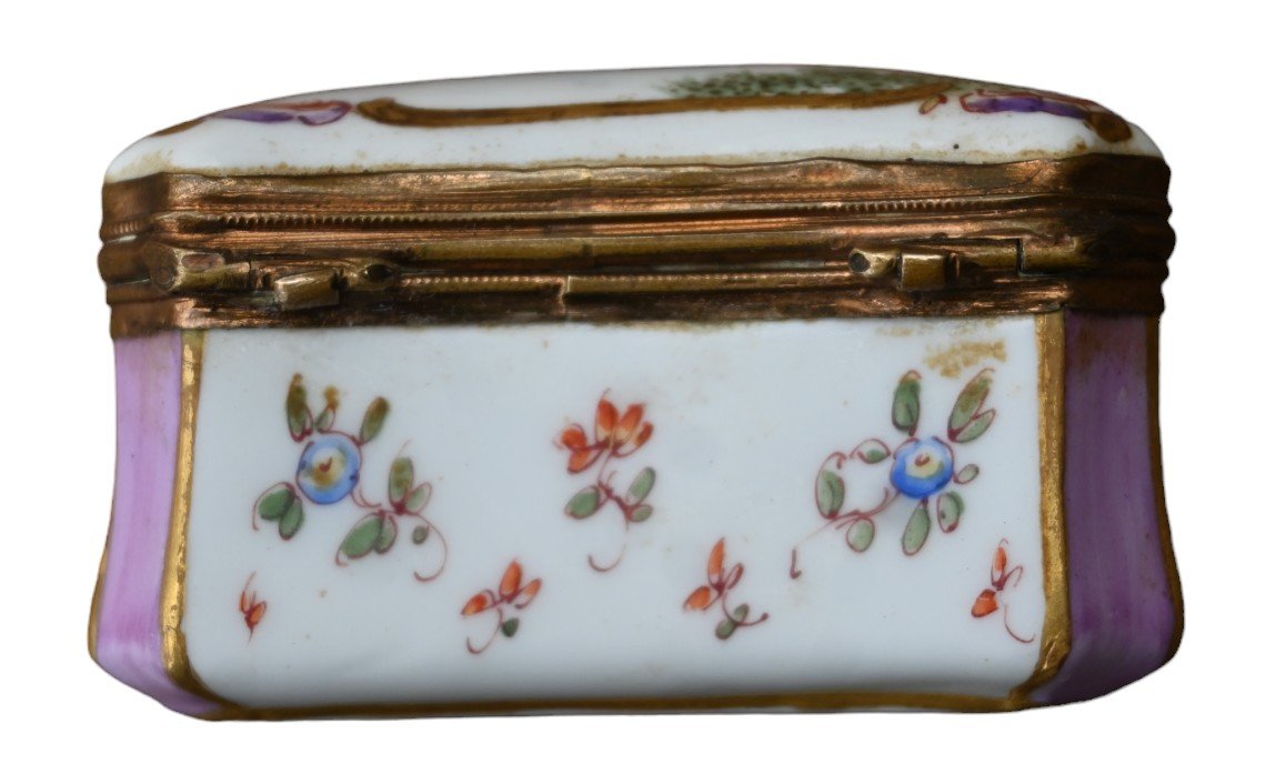 Samson Meissen Style Porcelain Snuff Box-photo-1