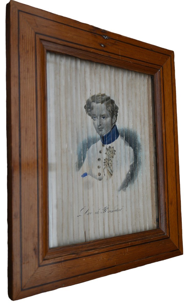 Curiosity Lenticular View Anamorphosis Napoleon Bonaparte By Delpech Francois