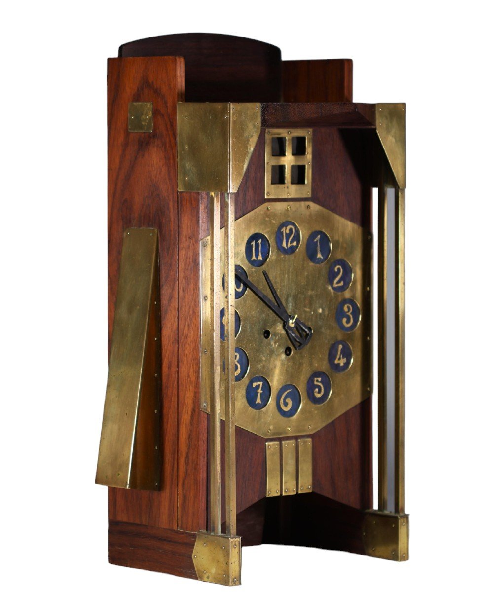 Gustave Serrurier-bovy (1858-1910) "moulin Clock" -1905-photo-4