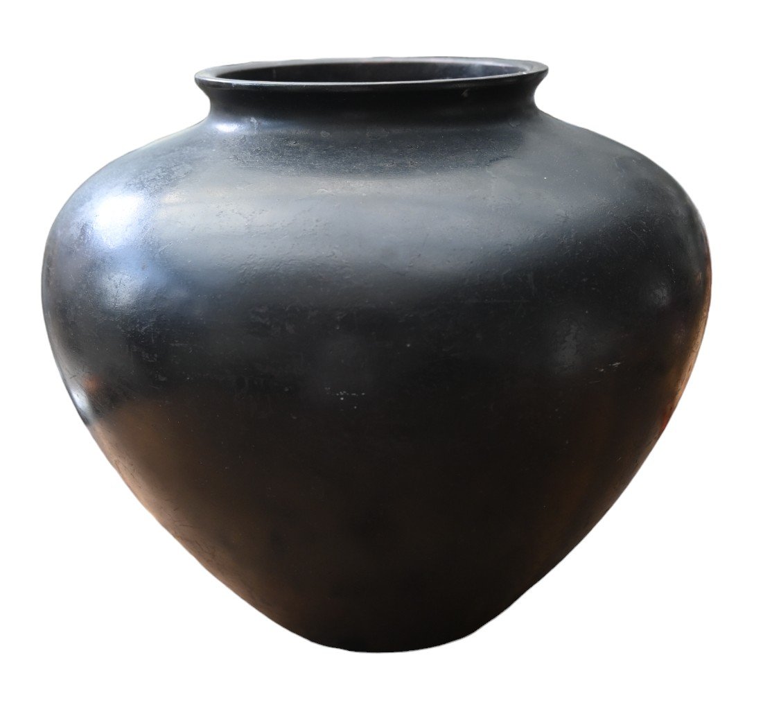 Vase Japonais En Bronze, époque Meiji-photo-3