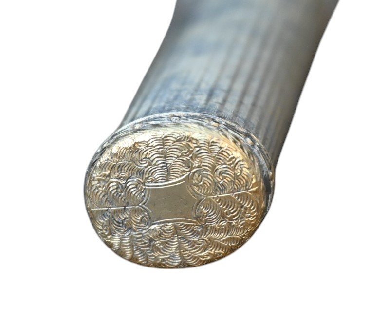 Silver-gilt Message Case, Early 19th Century-photo-3