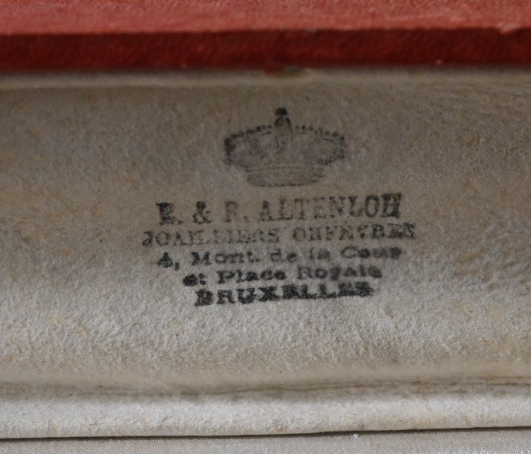 Silver Seal Stamp With Important Coat Of Arms-photo-3