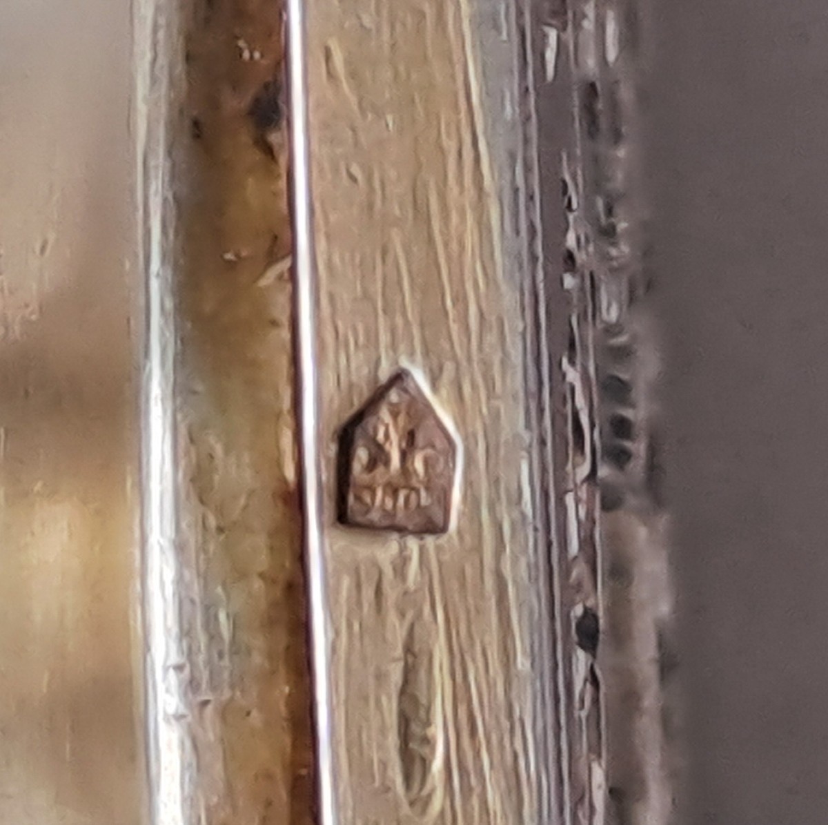 Silver Seal Stamp With Important Coat Of Arms-photo-6