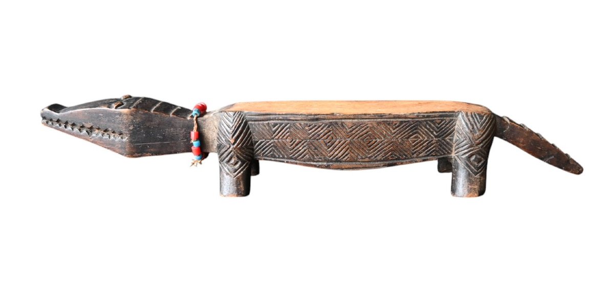 Rubbing Oracle Of The Kuba/bushoong Tribe, Dr Congo, 1st Half Of The 20th Century-photo-3
