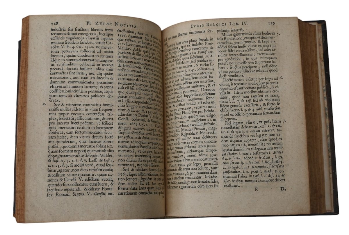 Notitia Iuris [juris] Belgici, Francisco Zypaeo, Antverpiae - Law Of The Spanish Netherlands 1665-photo-2