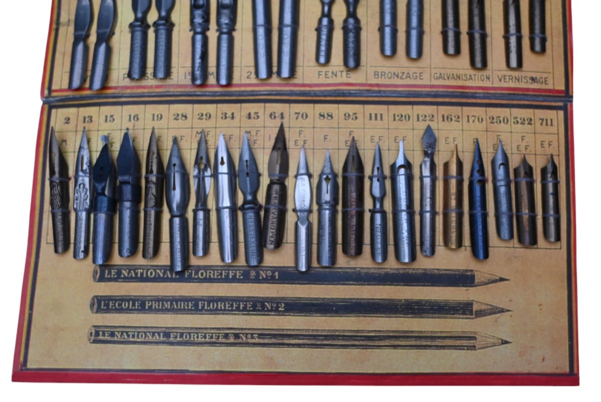 Rare Antique Advertising Display – Belgian Manufacture Of Floreffe – Complete & Original-photo-4