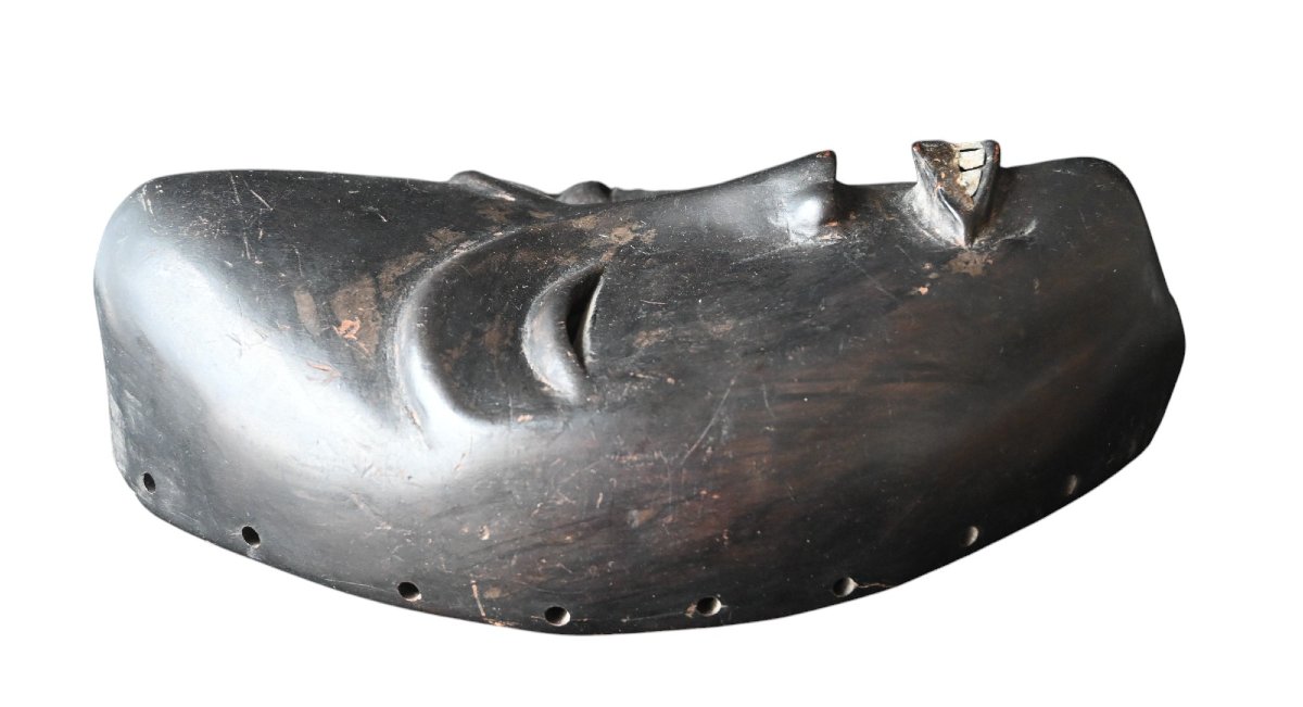 Dan Mask With Metal Teeth – Ivory Coast / Liberia, Mid-20th Century-photo-4