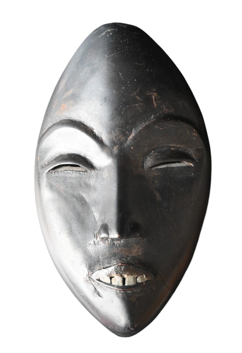 Dan Mask With Metal Teeth – Ivory Coast / Liberia, Mid-20th Century