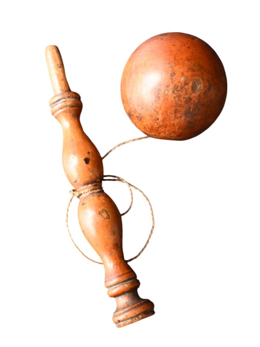  Boxwood  Bilboquet Ball Game, Late 18th Century
