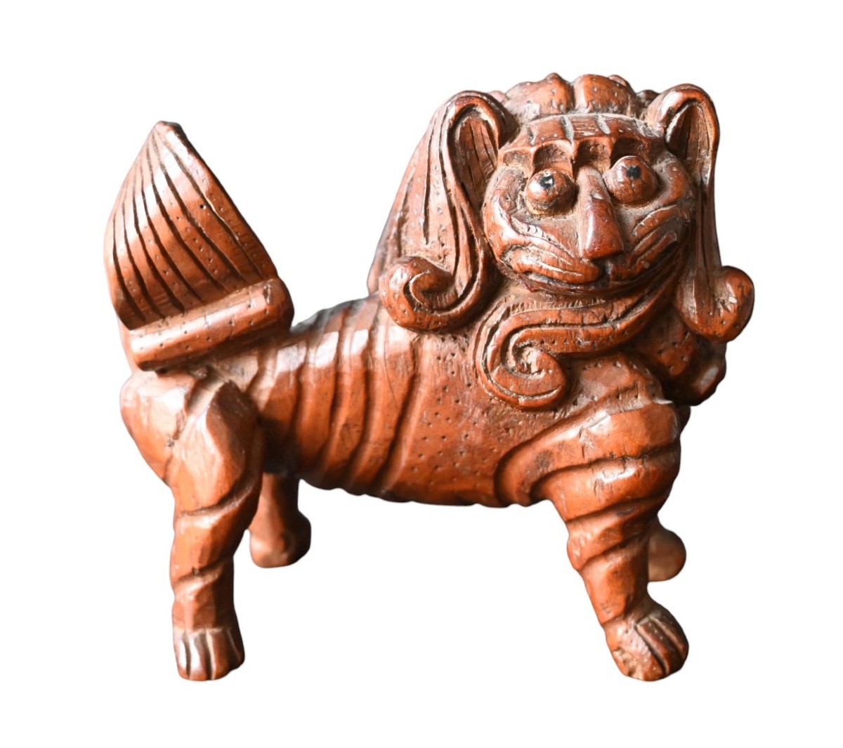 Dutch Colonial Period Ceylonese Guardian Lion Sculpture – 18th Century