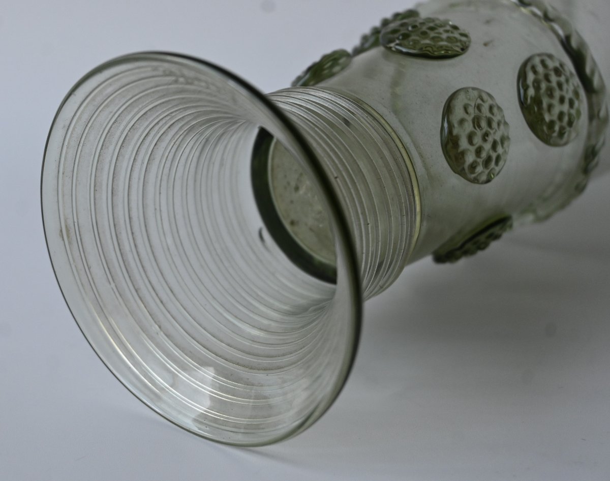 Mouth-blown Glass Roemer, 19th Century-photo-1