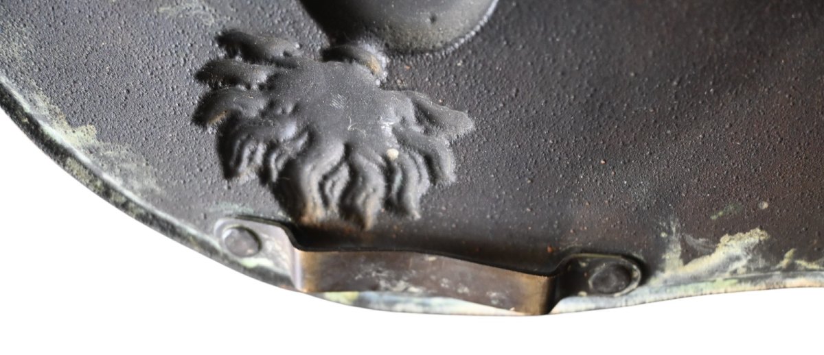 Rare Artillery Plate – First Empire – Imperial Eagle And Crossed Cannons, 1804–1815-photo-3