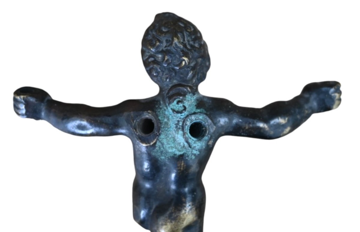 Bronze Figure Of A Winged Putto (probably Eros) Circa 1550–1600-photo-2