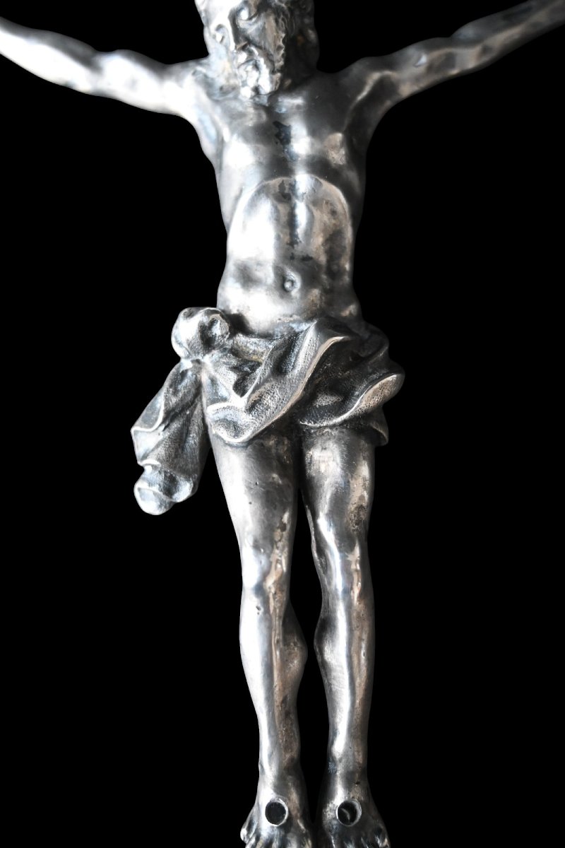 Corpus Christi en argent massif – Milieu du XVIIIe siècle-photo-3