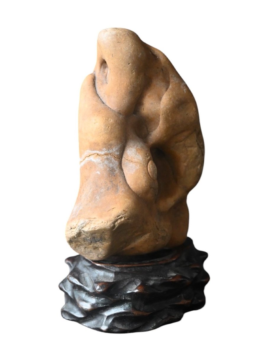 Dream Stone On Wooden Base-photo-2