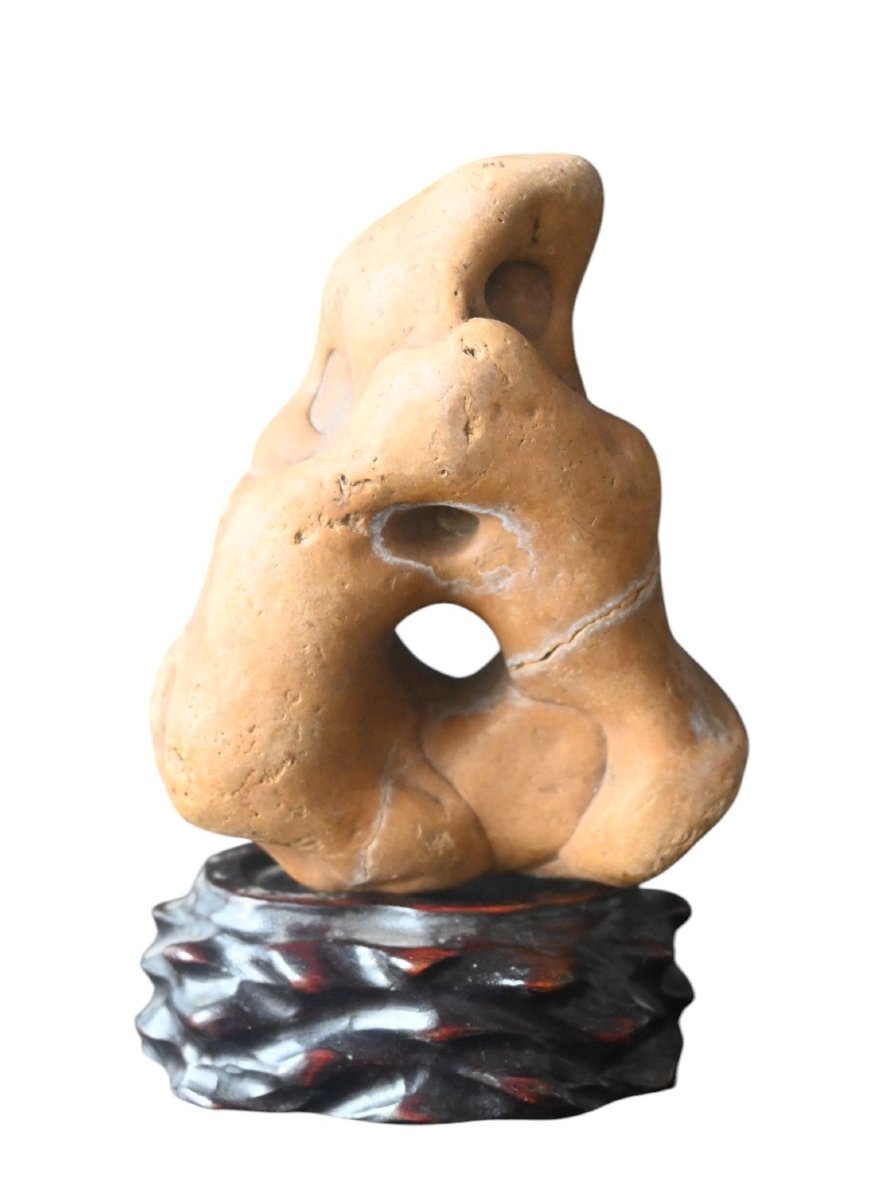 Dream Stone On Wooden Base-photo-3