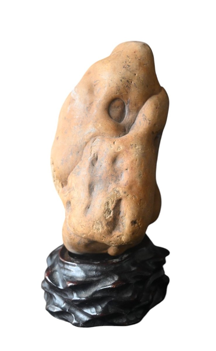 Dream Stone On Wooden Base-photo-4