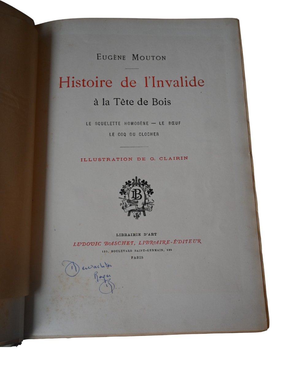 Eugène Mouton (mérinos) – History Of The Invalid At The Wooden Head-photo-3
