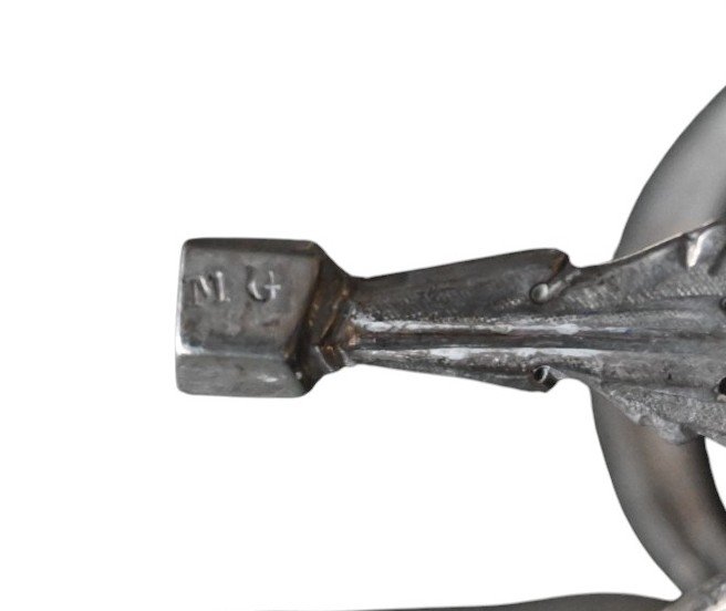Paire de salières en argent – Liège XVIIIᵉ siècle – Mathieu Gérard – style Louis XVI -photo-4