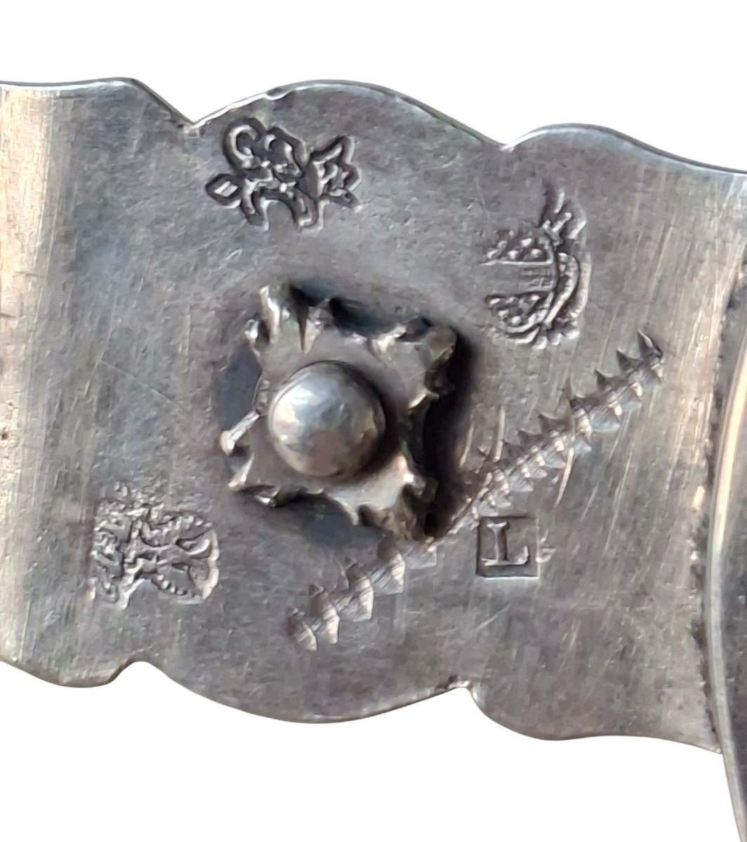 Huilier-vinaigrier en argent liégeois du XVIIIᵉ siècle, Jean-Baptiste Dehaye, 1772-photo-6