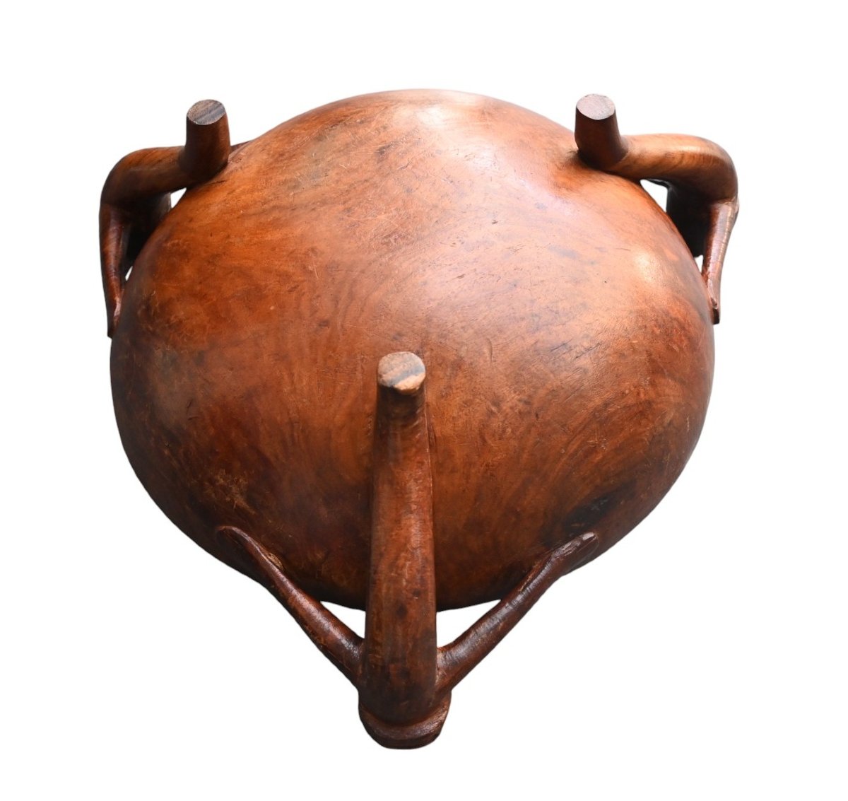 Grande coupe cérémonielle en bois – Îles de l’Amirauté, Papouasie-Nouvelle-Guinée-photo-1