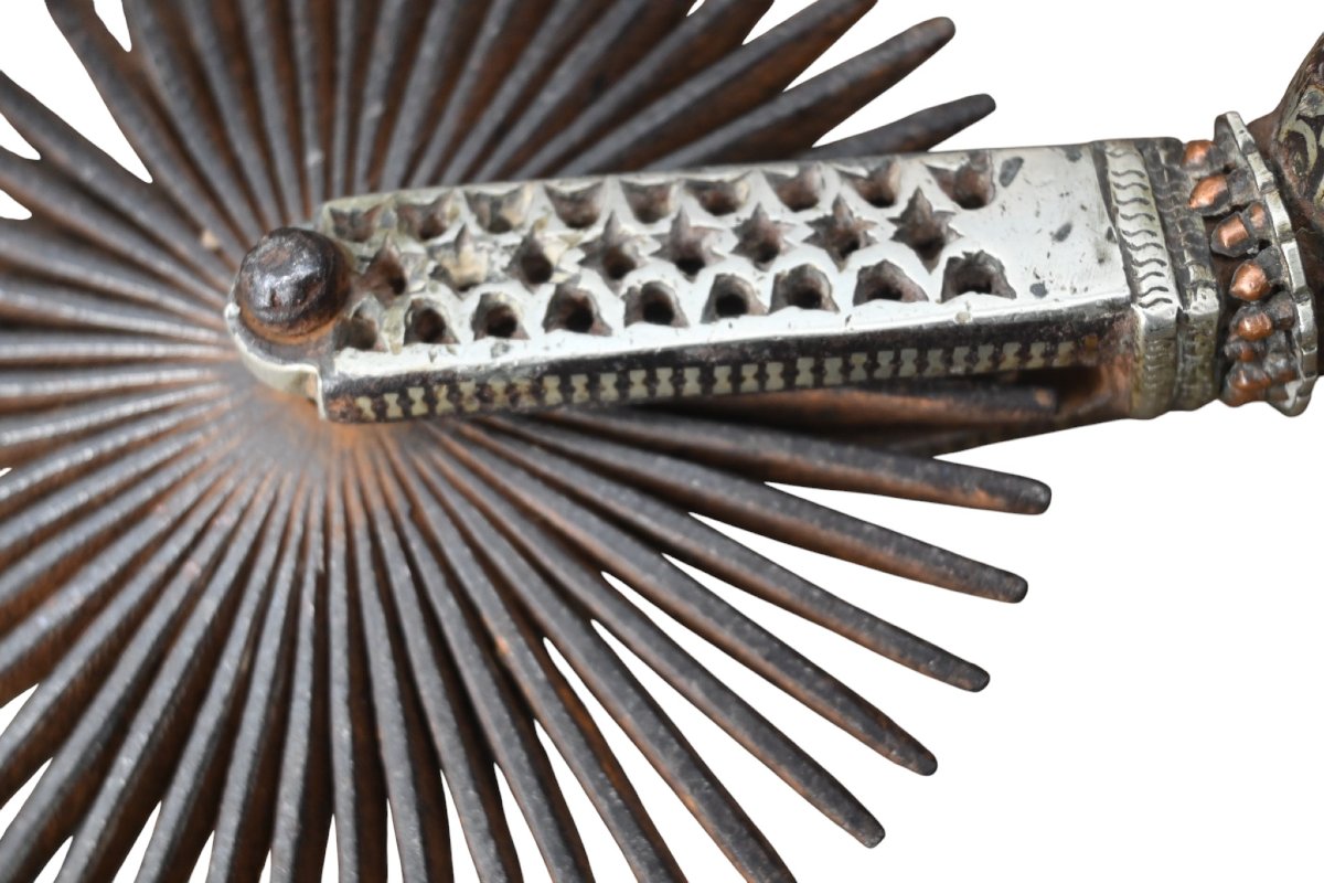 Pair Of South American Gaucho Spurs, 19th Century-photo-3